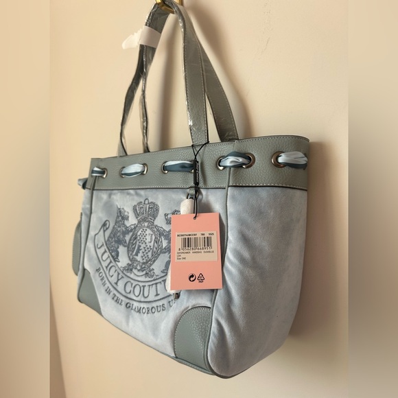 Viral Juicy Couture UK Blue Daydreamer Tote Bag - Picture 3 of 7